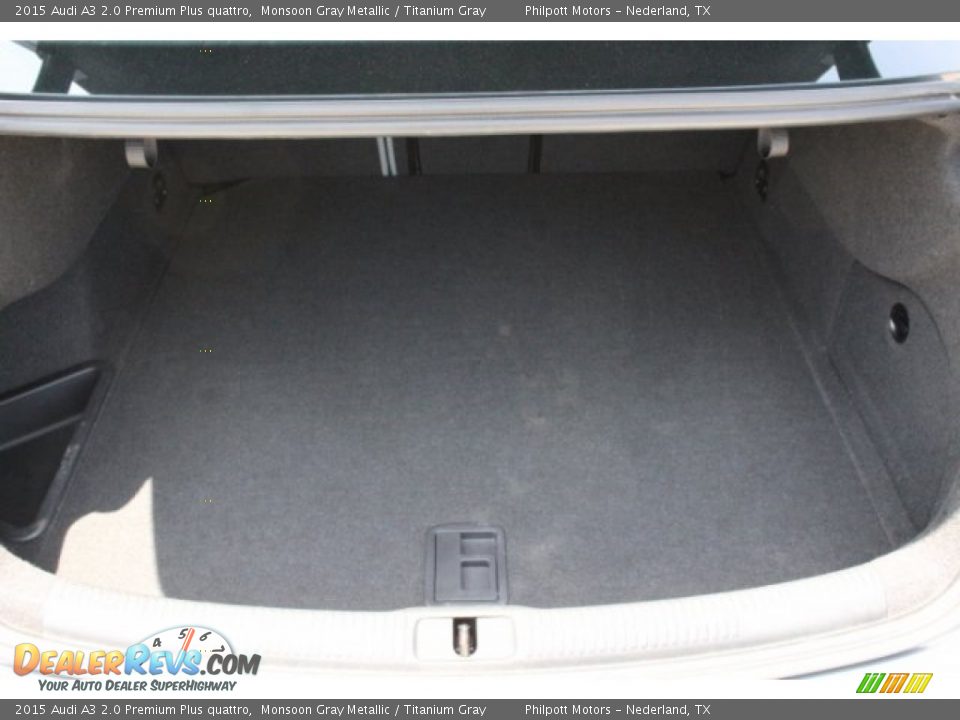 2015 Audi A3 2.0 Premium Plus quattro Monsoon Gray Metallic / Titanium Gray Photo #29