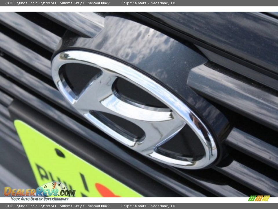 2018 Hyundai Ioniq Hybrid SEL Summit Gray / Charcoal Black Photo #4