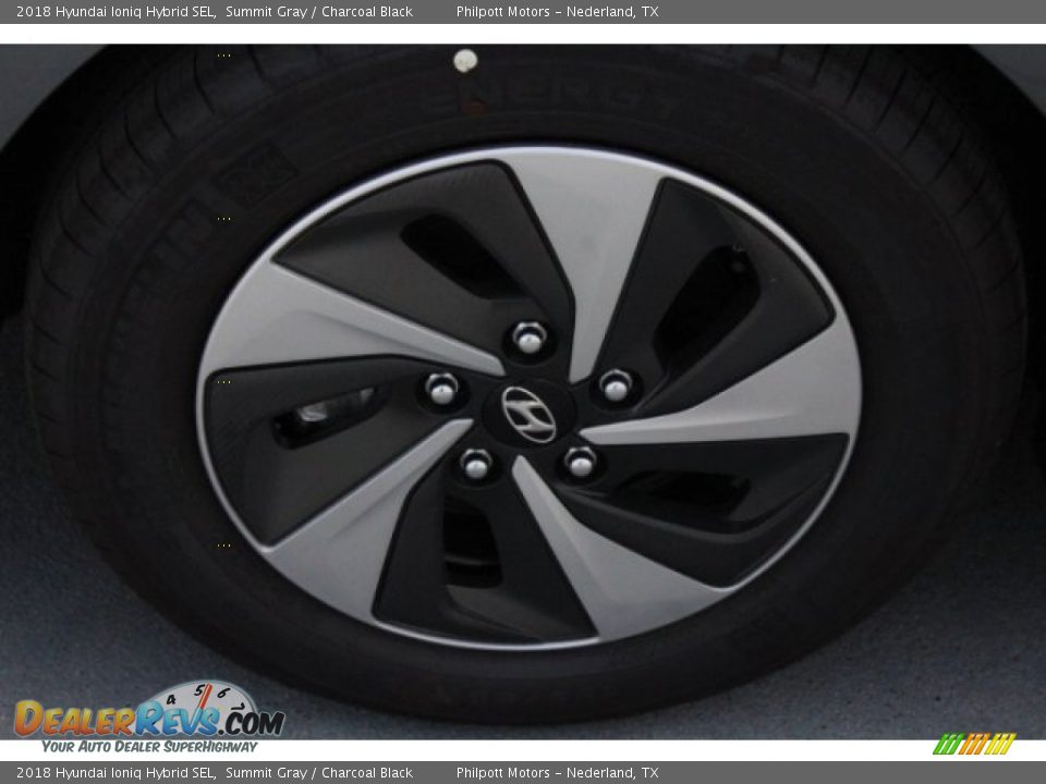 2018 Hyundai Ioniq Hybrid SEL Summit Gray / Charcoal Black Photo #5