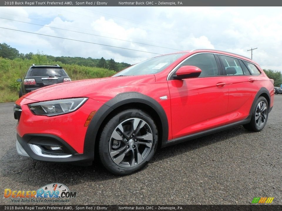 2018 Buick Regal TourX Preferred AWD Sport Red / Ebony Photo #1