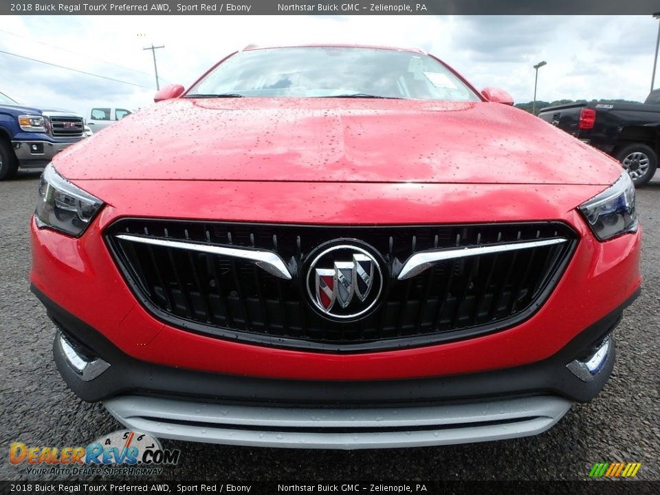 2018 Buick Regal TourX Preferred AWD Sport Red / Ebony Photo #2