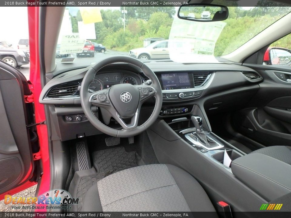 2018 Buick Regal TourX Preferred AWD Sport Red / Ebony Photo #13