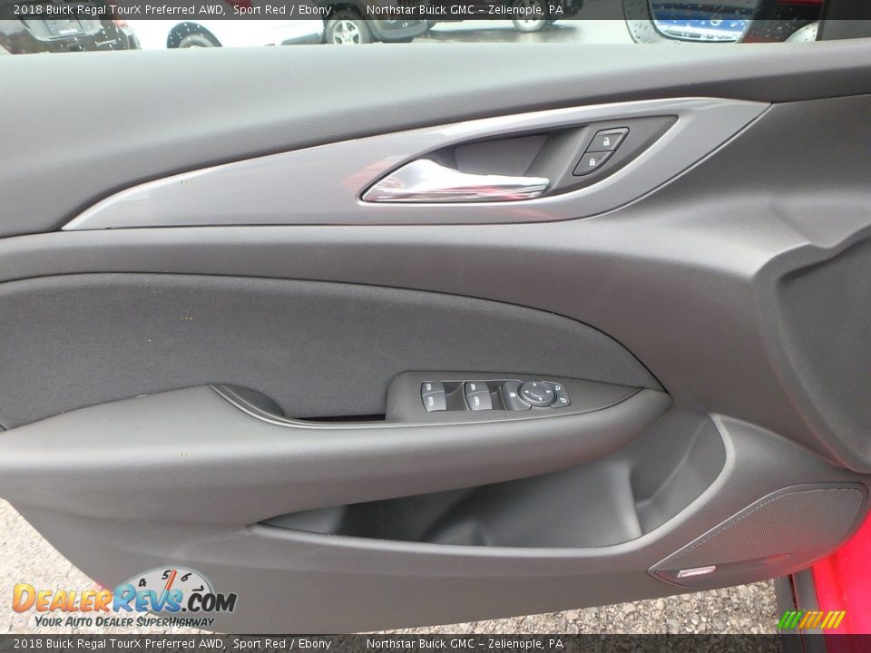 2018 Buick Regal TourX Preferred AWD Sport Red / Ebony Photo #14