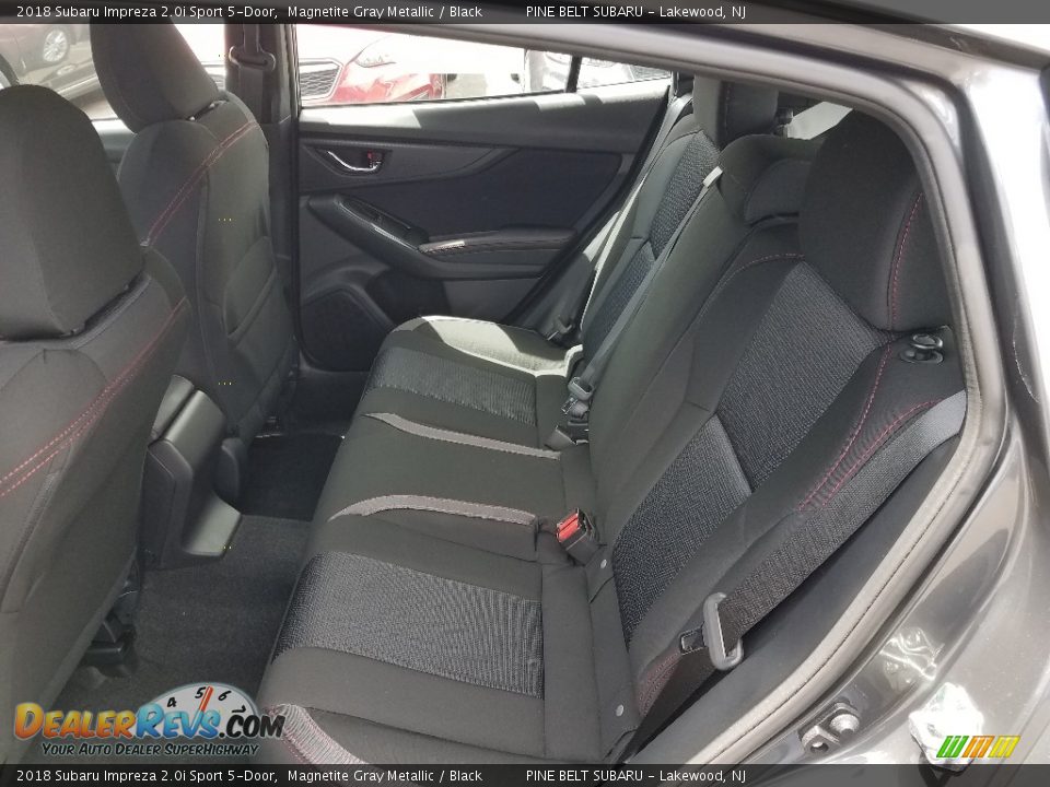 2018 Subaru Impreza 2.0i Sport 5-Door Magnetite Gray Metallic / Black Photo #6