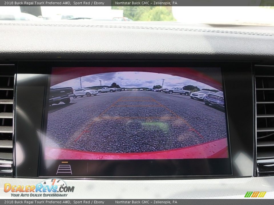 2018 Buick Regal TourX Preferred AWD Sport Red / Ebony Photo #19