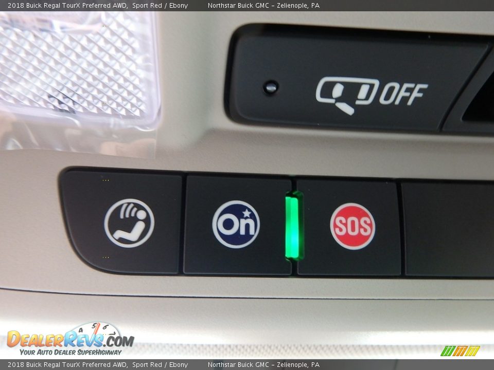 2018 Buick Regal TourX Preferred AWD Sport Red / Ebony Photo #20