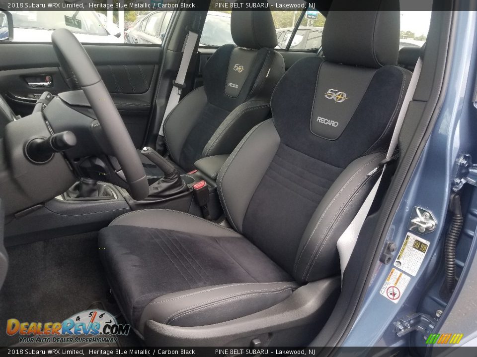 Front Seat of 2018 Subaru WRX Limited Photo #8
