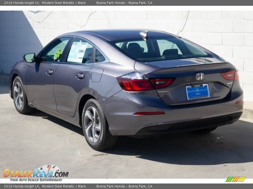 2019 Honda Insight LX Modern Steel Metallic / Black Photo #2