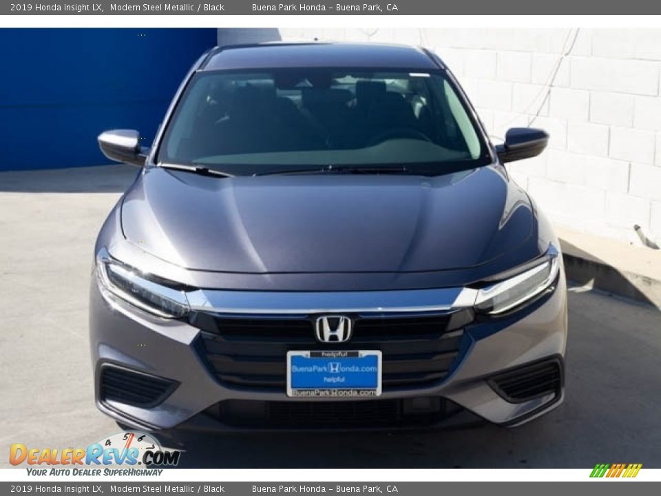 2019 Honda Insight LX Modern Steel Metallic / Black Photo #3