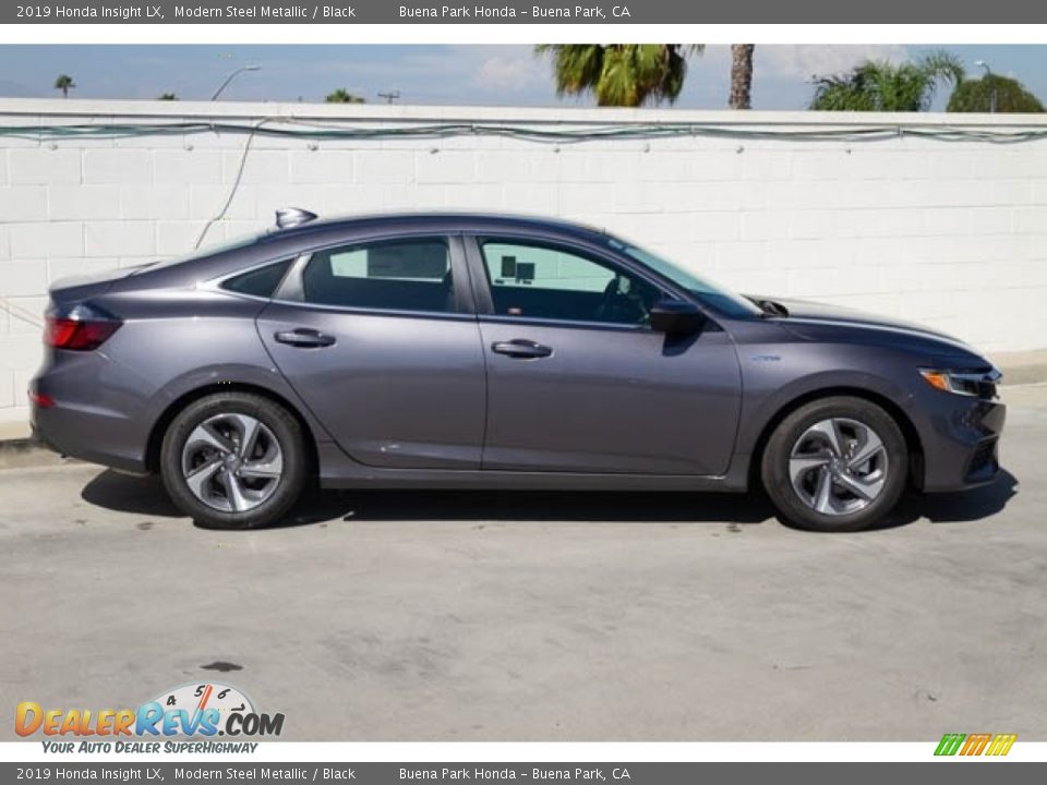 2019 Honda Insight LX Modern Steel Metallic / Black Photo #5
