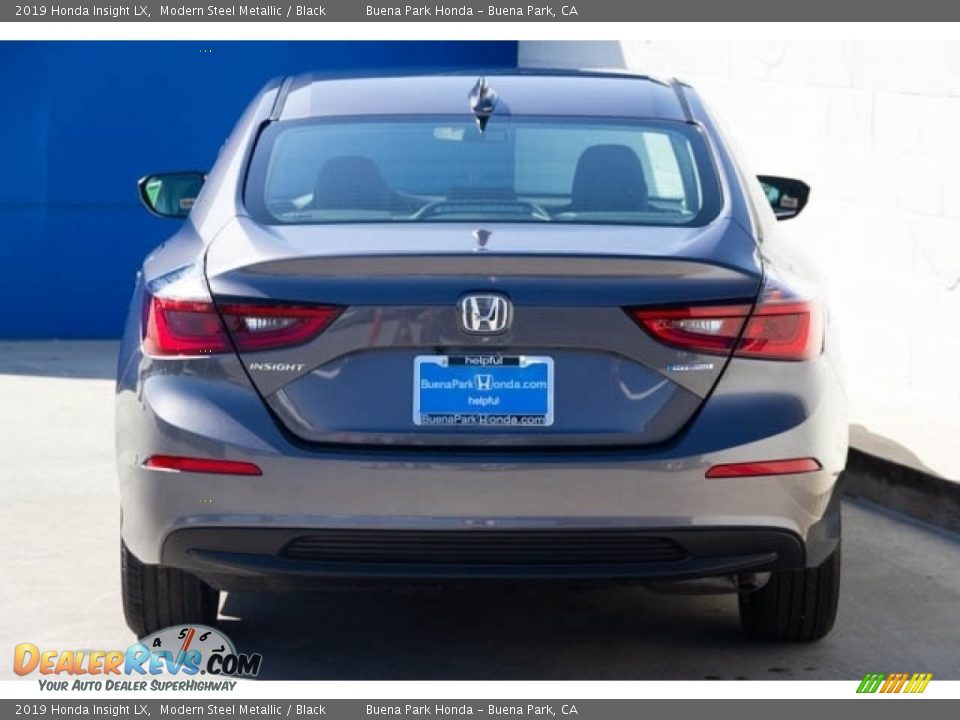 2019 Honda Insight LX Modern Steel Metallic / Black Photo #6