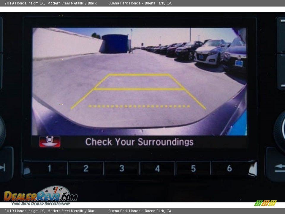 2019 Honda Insight LX Modern Steel Metallic / Black Photo #15