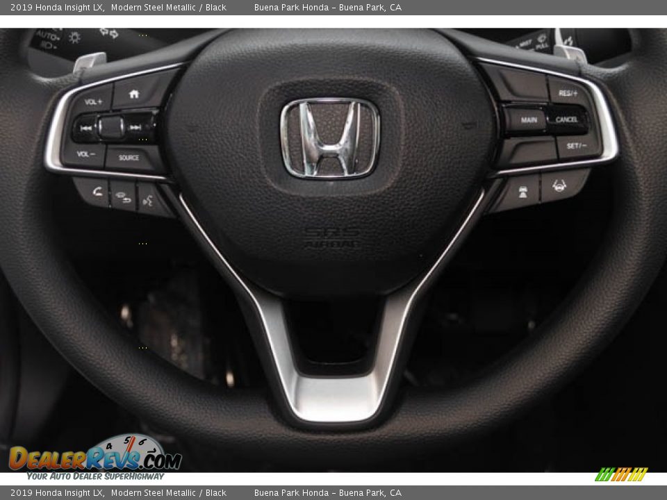 2019 Honda Insight LX Modern Steel Metallic / Black Photo #20