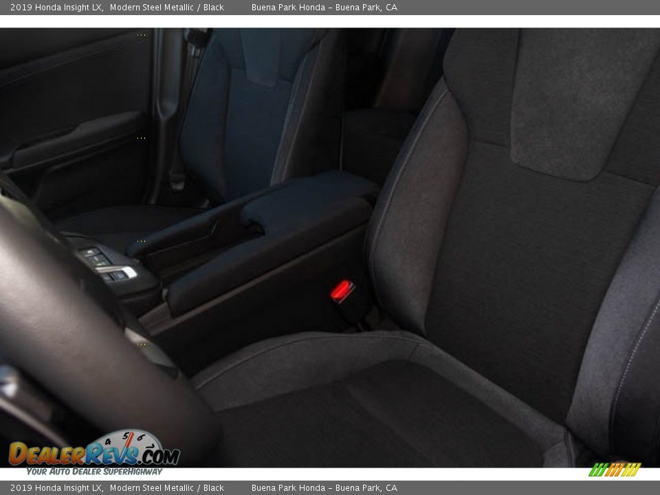 2019 Honda Insight LX Modern Steel Metallic / Black Photo #25
