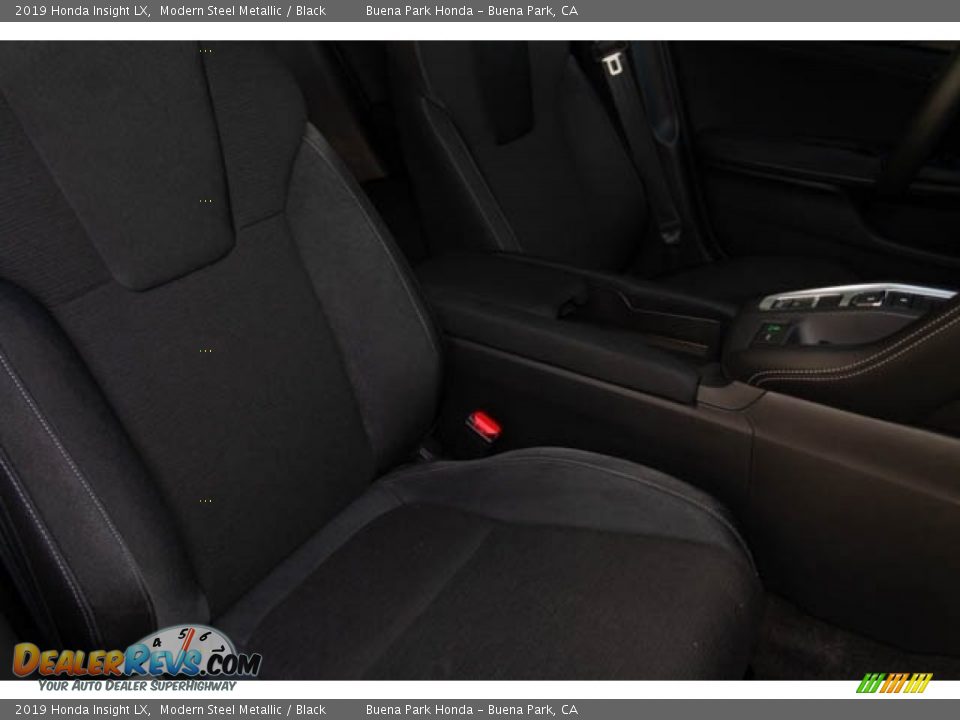 2019 Honda Insight LX Modern Steel Metallic / Black Photo #31