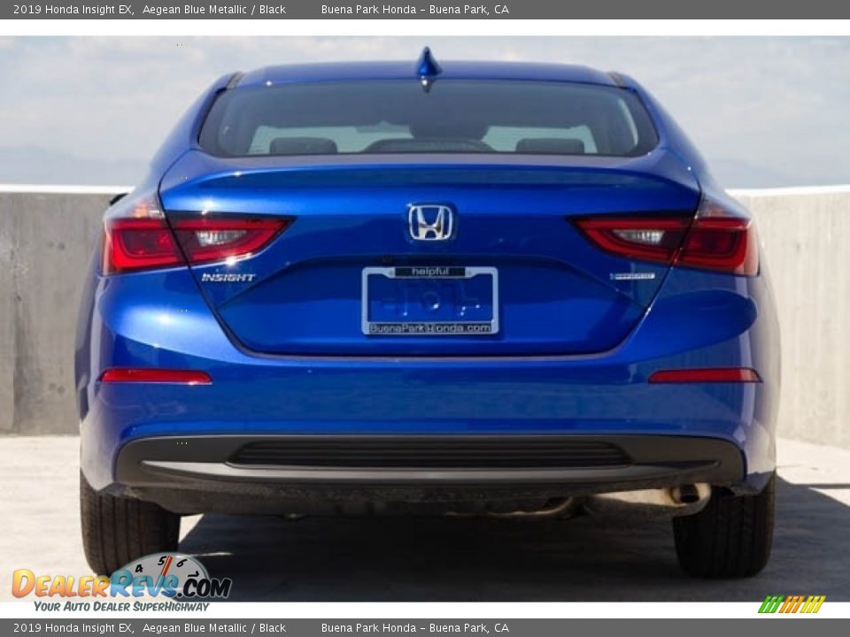 2019 Honda Insight EX Aegean Blue Metallic / Black Photo #6