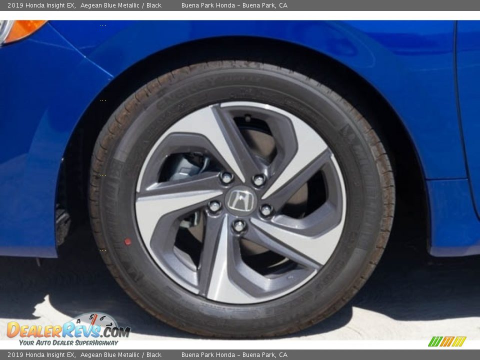 2019 Honda Insight EX Aegean Blue Metallic / Black Photo #13