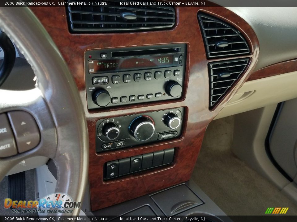 2006 Buick Rendezvous CX Cashmere Metallic / Neutral Photo #17