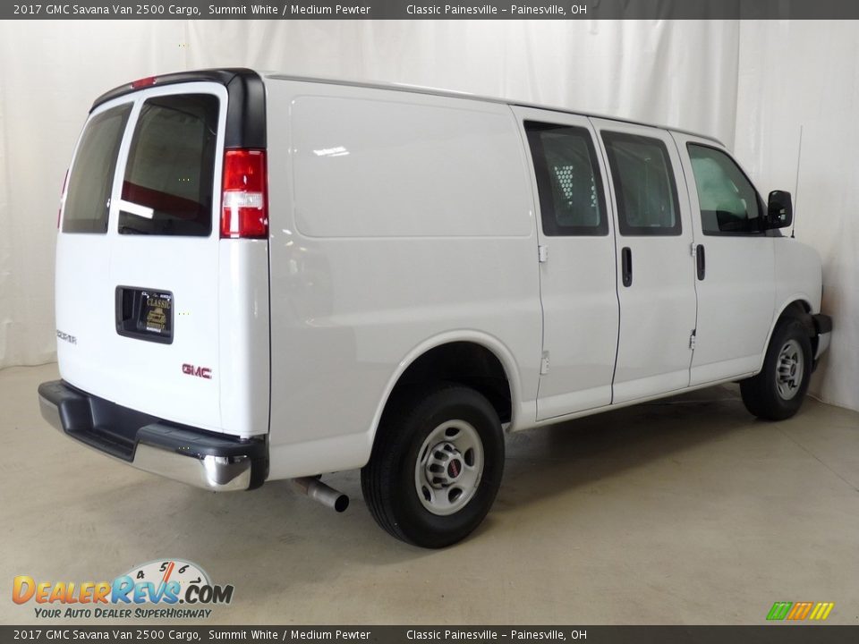 2017 GMC Savana Van 2500 Cargo Summit White / Medium Pewter Photo #2