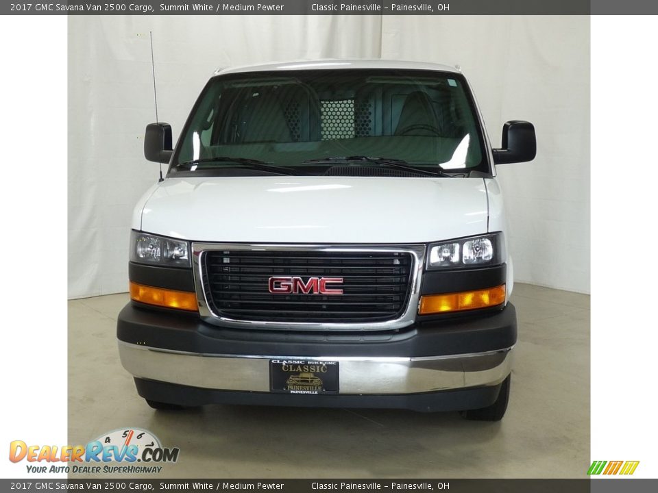2017 GMC Savana Van 2500 Cargo Summit White / Medium Pewter Photo #4