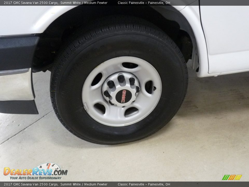 2017 GMC Savana Van 2500 Cargo Summit White / Medium Pewter Photo #5