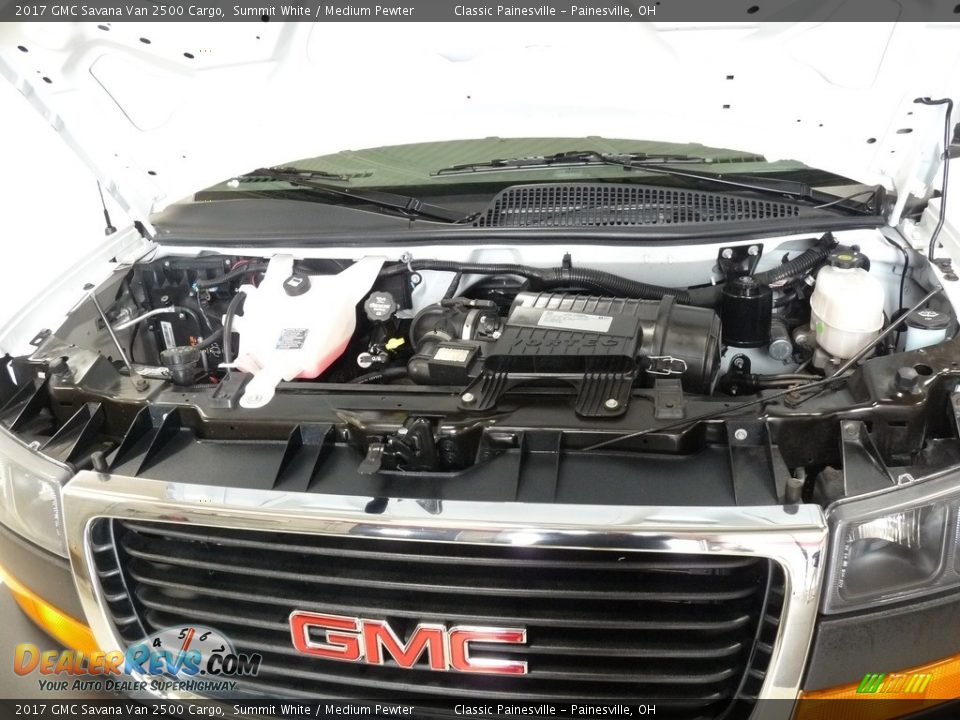 2017 GMC Savana Van 2500 Cargo Summit White / Medium Pewter Photo #6