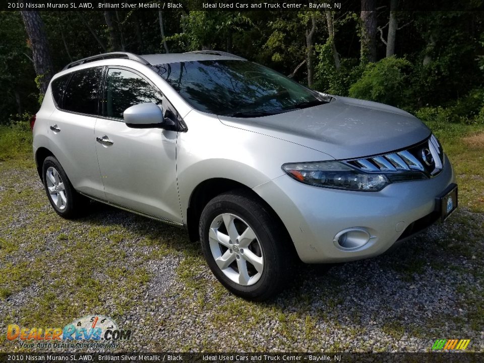 2010 Nissan Murano SL AWD Brilliant Silver Metallic / Black Photo #3