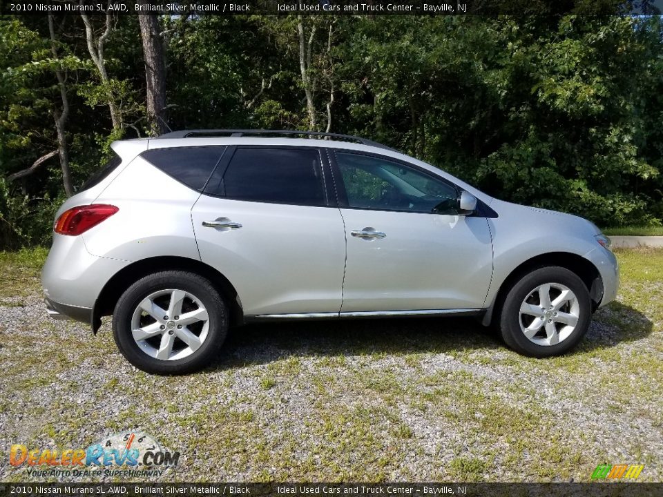 2010 Nissan Murano SL AWD Brilliant Silver Metallic / Black Photo #4