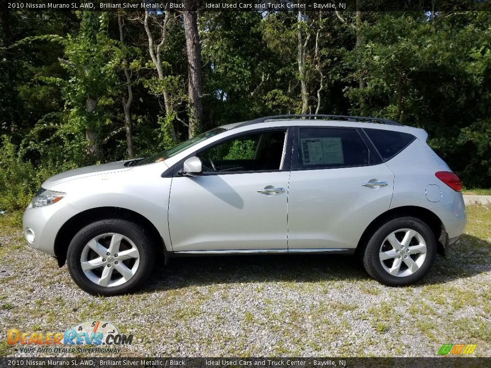 2010 Nissan Murano SL AWD Brilliant Silver Metallic / Black Photo #5