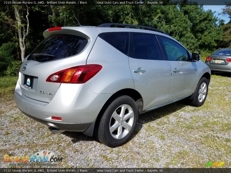 2010 Nissan Murano SL AWD Brilliant Silver Metallic / Black Photo #7