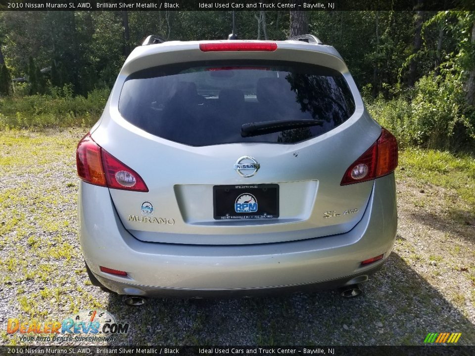 2010 Nissan Murano SL AWD Brilliant Silver Metallic / Black Photo #8