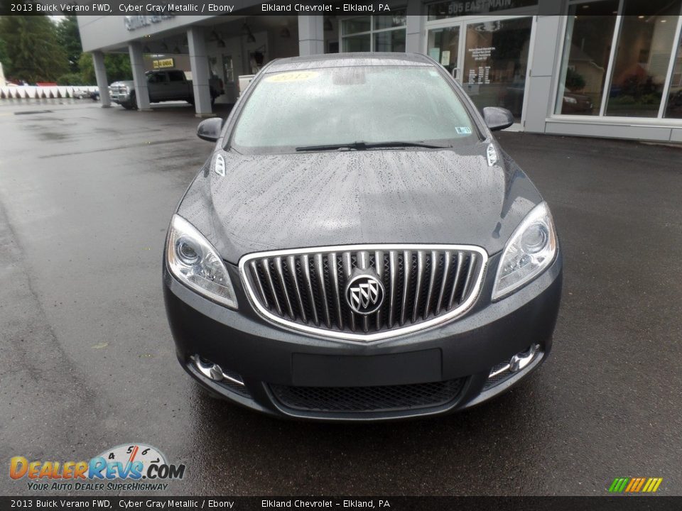 2013 Buick Verano FWD Cyber Gray Metallic / Ebony Photo #2