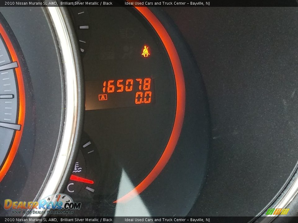 2010 Nissan Murano SL AWD Brilliant Silver Metallic / Black Photo #16