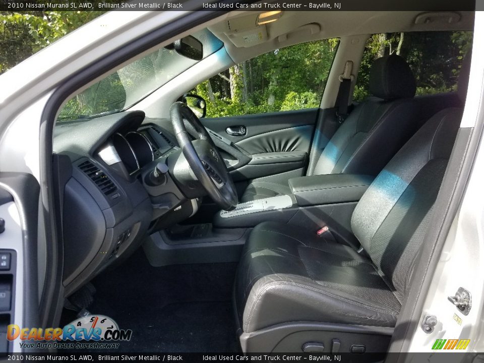2010 Nissan Murano SL AWD Brilliant Silver Metallic / Black Photo #17