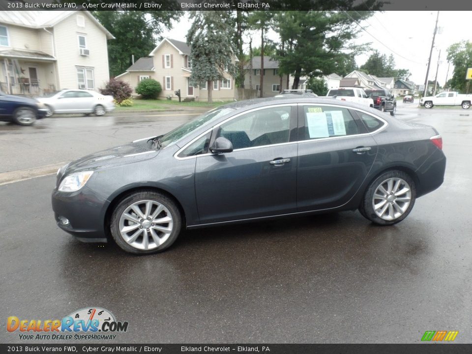 2013 Buick Verano FWD Cyber Gray Metallic / Ebony Photo #4