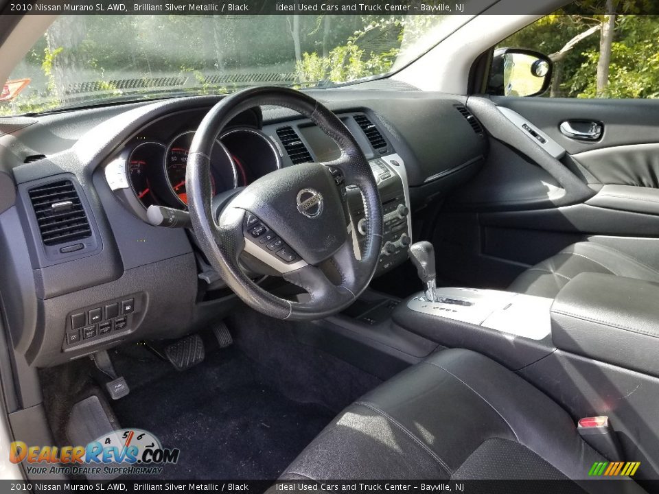2010 Nissan Murano SL AWD Brilliant Silver Metallic / Black Photo #20