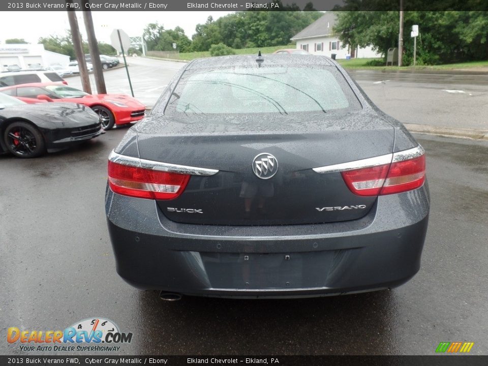 2013 Buick Verano FWD Cyber Gray Metallic / Ebony Photo #7