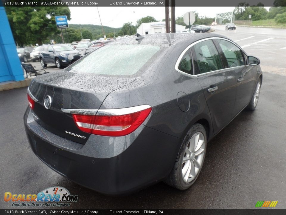 2013 Buick Verano FWD Cyber Gray Metallic / Ebony Photo #8