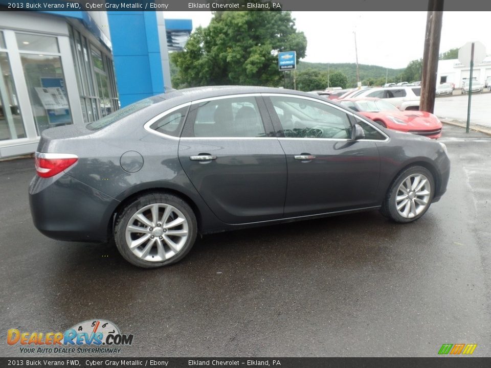 2013 Buick Verano FWD Cyber Gray Metallic / Ebony Photo #9