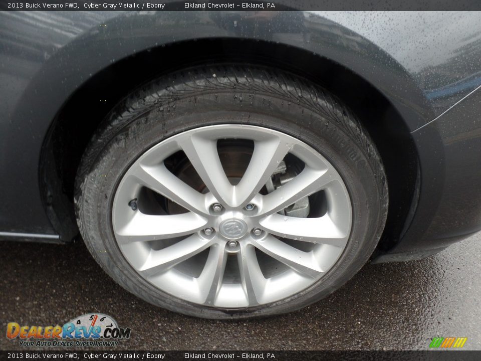 2013 Buick Verano FWD Cyber Gray Metallic / Ebony Photo #11