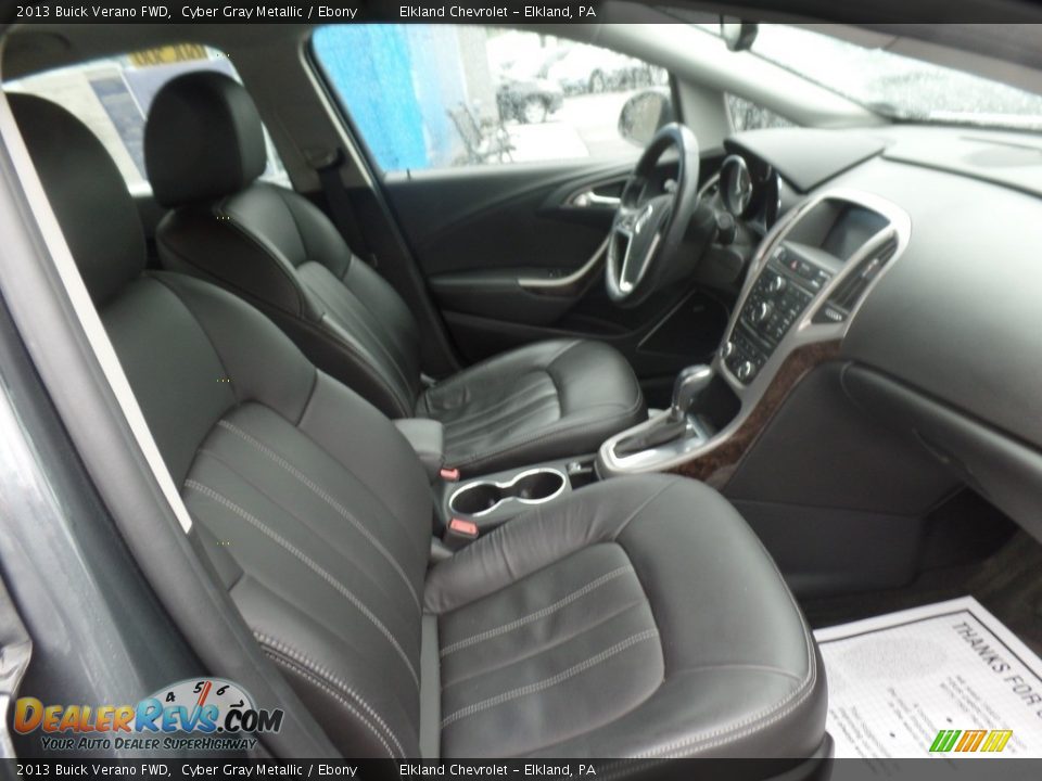 2013 Buick Verano FWD Cyber Gray Metallic / Ebony Photo #12