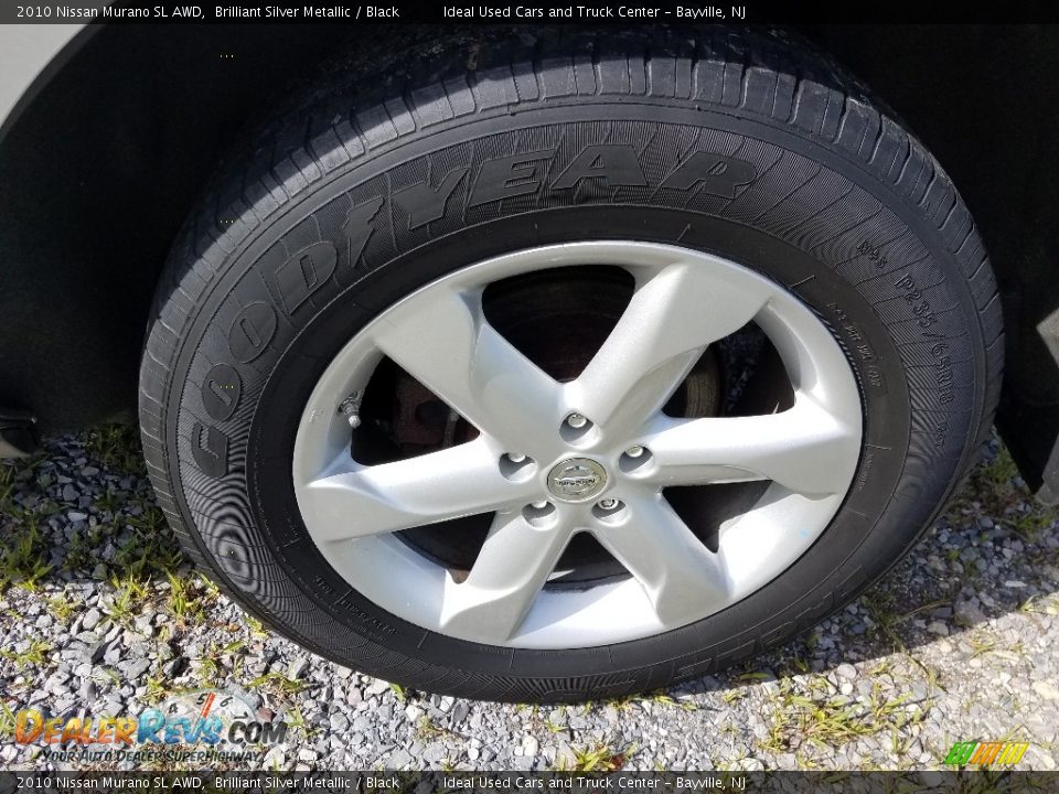 2010 Nissan Murano SL AWD Brilliant Silver Metallic / Black Photo #27