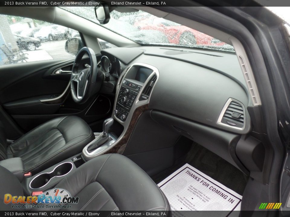 2013 Buick Verano FWD Cyber Gray Metallic / Ebony Photo #13