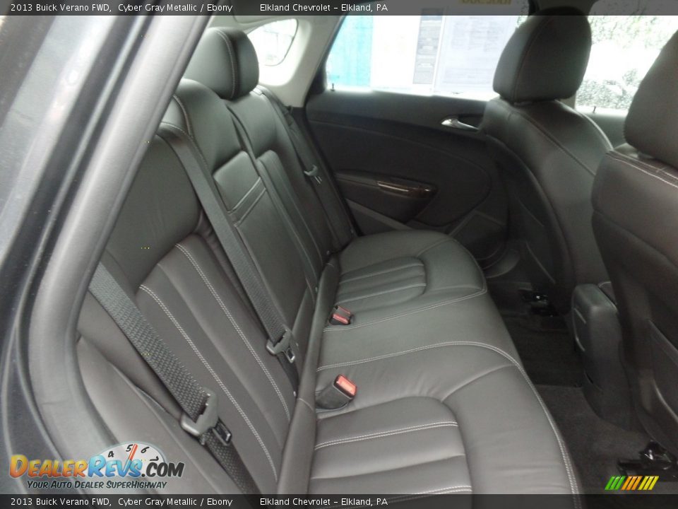 2013 Buick Verano FWD Cyber Gray Metallic / Ebony Photo #14