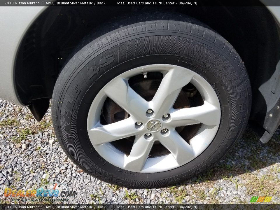 2010 Nissan Murano SL AWD Brilliant Silver Metallic / Black Photo #28