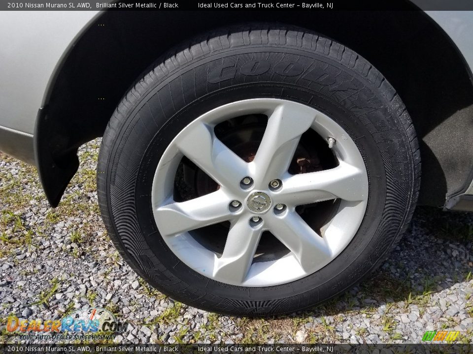 2010 Nissan Murano SL AWD Brilliant Silver Metallic / Black Photo #29