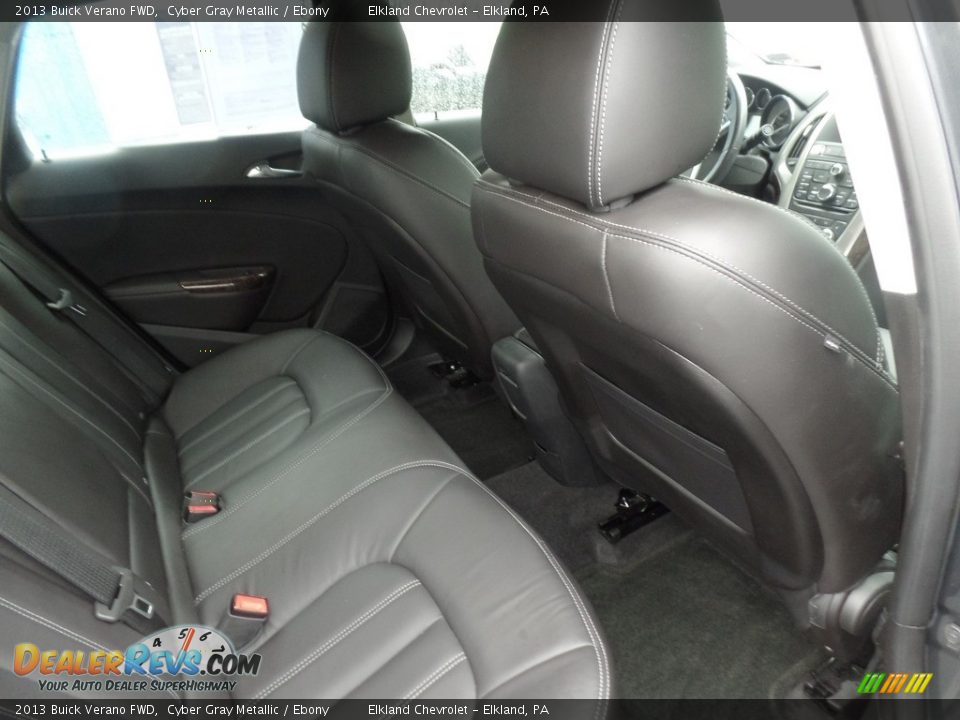 2013 Buick Verano FWD Cyber Gray Metallic / Ebony Photo #16