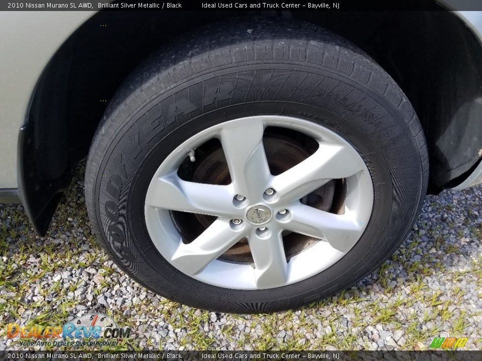 2010 Nissan Murano SL AWD Brilliant Silver Metallic / Black Photo #30