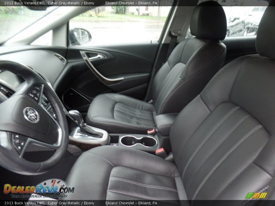 2013 Buick Verano FWD Cyber Gray Metallic / Ebony Photo #19
