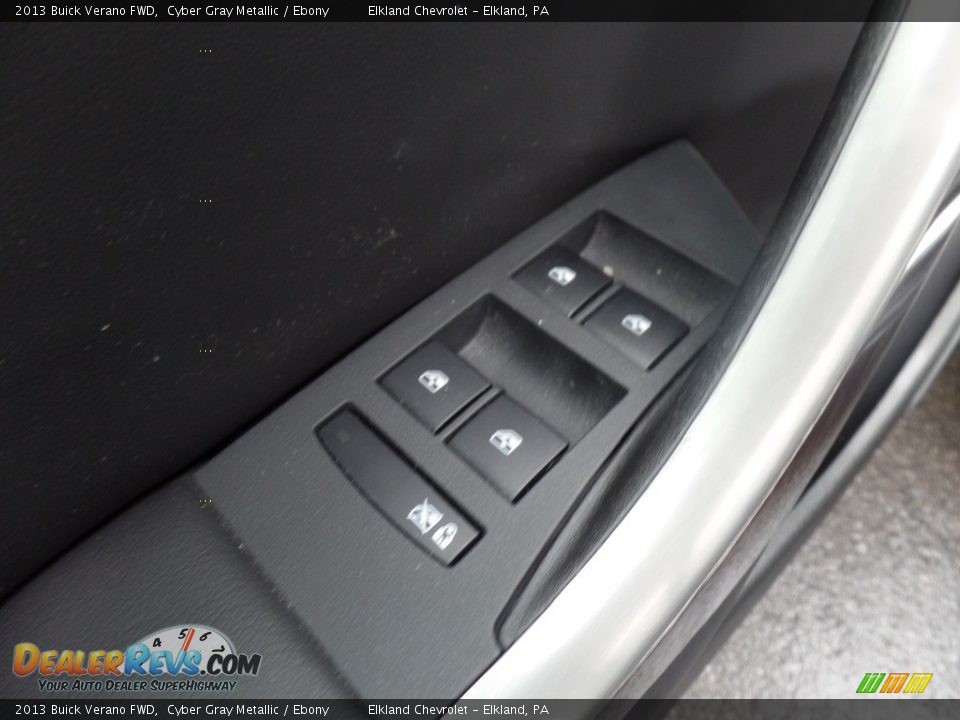 2013 Buick Verano FWD Cyber Gray Metallic / Ebony Photo #21